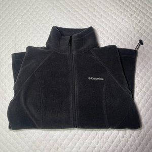 Columbia zip-up sweater, Size Small
